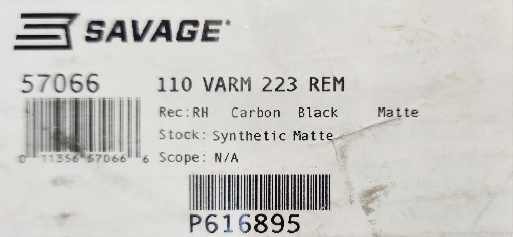 Savage 110 Varmit, .223 REM, 26inch bbl, 4+1 dbm-img-3