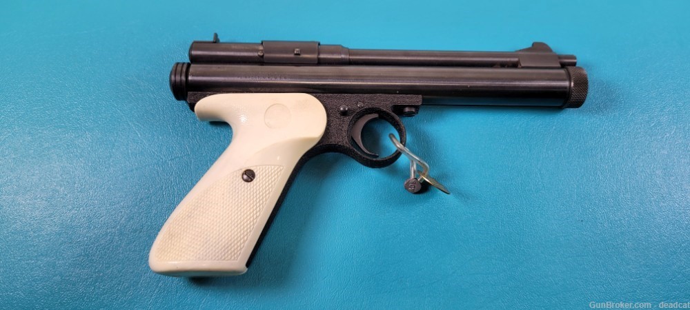 Vintage Crosman Model 150 Pellgun .22 Co2 Air Pistol + Provenance #167-img-2