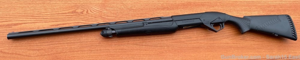 Benelli SUPER NOVA 12 Gauge PUMP Shotgun 3.5" Chamber 28" VENT RIB BLACK-img-1