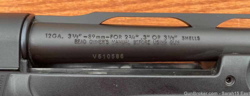 Benelli SUPER NOVA 12 Gauge PUMP Shotgun 3.5" Chamber 28" VENT RIB BLACK-img-14