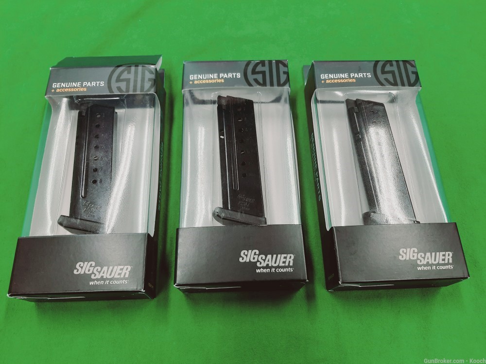 SIG Sauer P220, 10mm Auto factory magazines. new, FREE SHIPPING.-img-0