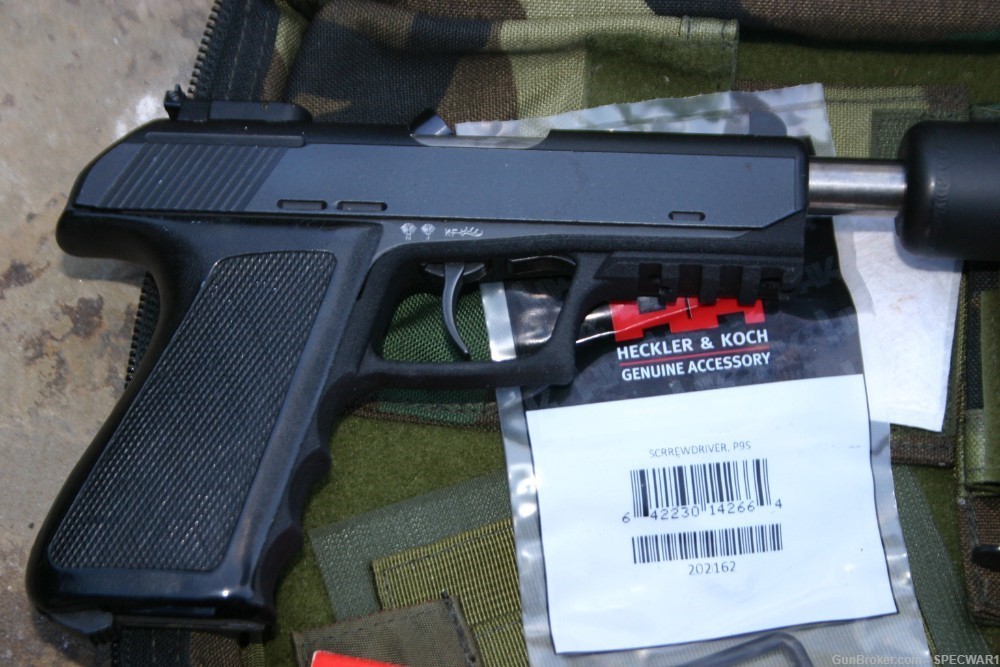 H&K KAC NAVY P9S SUPPRESSED WEAPON SYSTEM COMPLETE-img-6