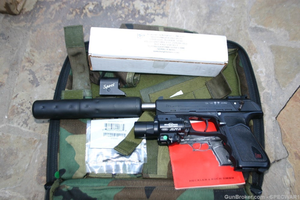 H&K KAC NAVY P9S SUPPRESSED WEAPON SYSTEM COMPLETE-img-13