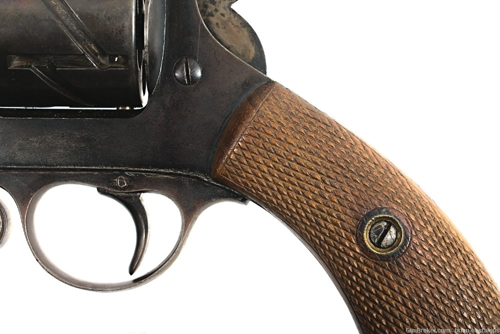 Rare Mauser C78 Zig-Zag Single Action 8mm Revolver (Antique)-img-12