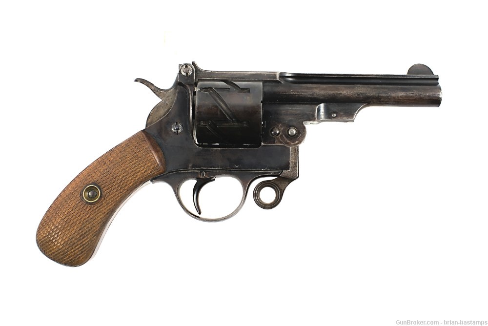 Rare Mauser C78 Zig-Zag Single Action 8mm Revolver (Antique)-img-1