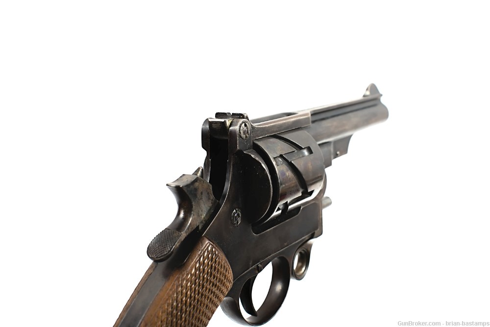 Rare Mauser C78 Zig-Zag Single Action 8mm Revolver (Antique)-img-2