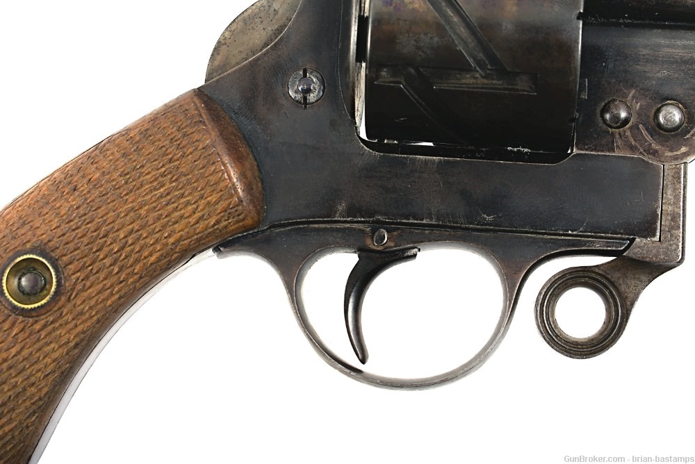 Rare Mauser C78 Zig-Zag Single Action 8mm Revolver (Antique)-img-17