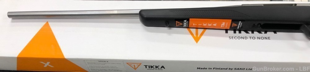 Tikka T3x Lite Stainless 7mm Rem 24.3"BBL LEFT HAND -img-2