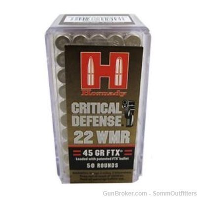 Hornady Critical Defense .22 WMR 45 Gr FTX-img-0