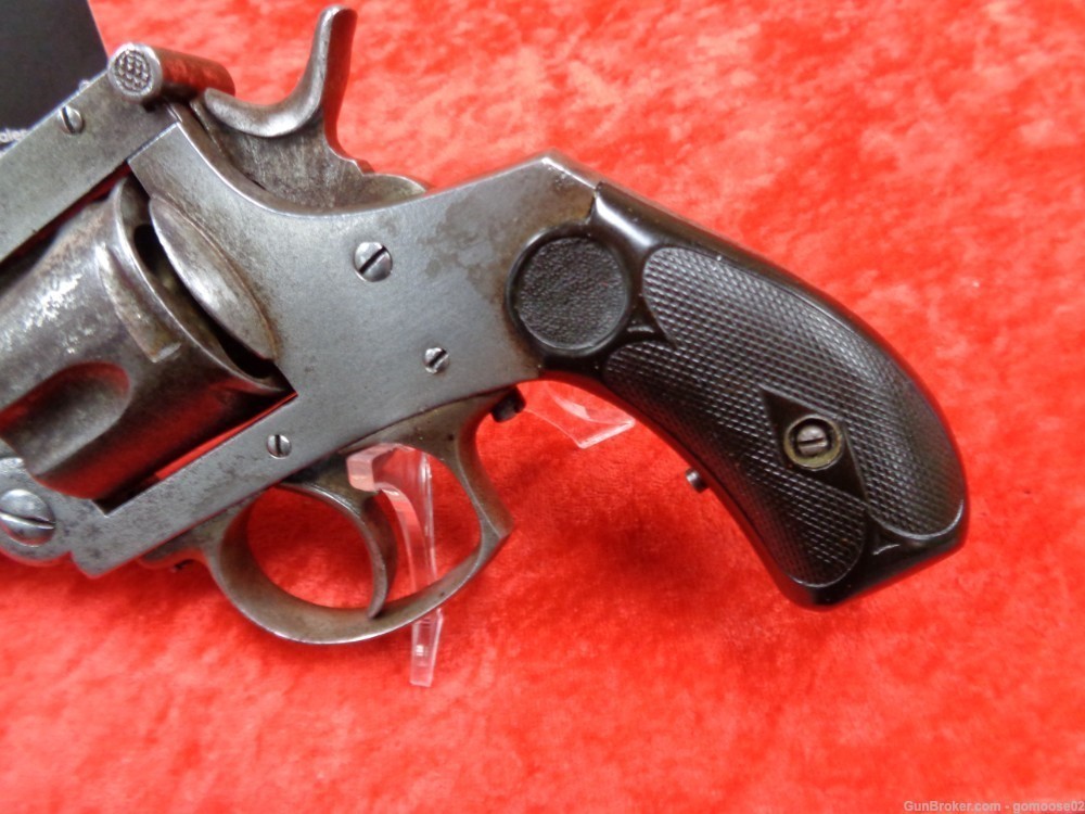 ELG Belgium Schofield Top Break Ejector Revolver 38 S&W Pocket ANTIQUE 1880-img-5