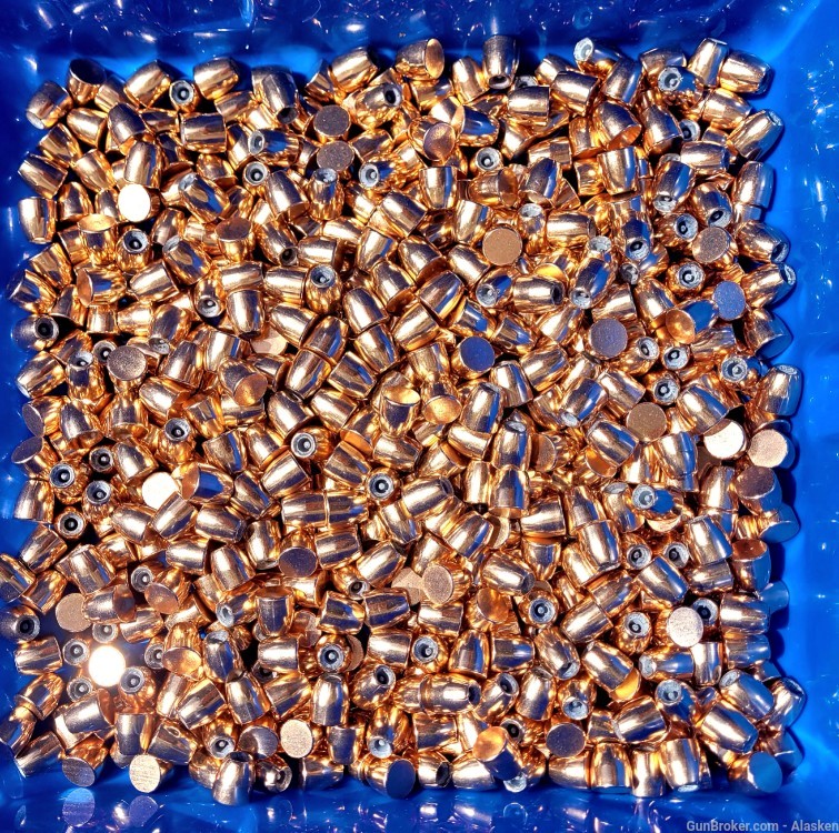 300 Bulk NEW .45 165 grain Hydra-Shok, Federal bullets - NO PULL!  $0.45 ea-img-1
