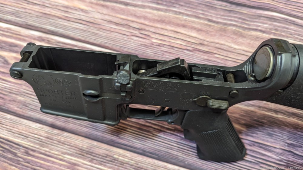 Colt HBAR Sporter PRE BAN FULL FENCE AR 15 COMPLETE Lower IN ORIGINAL BOX-img-7
