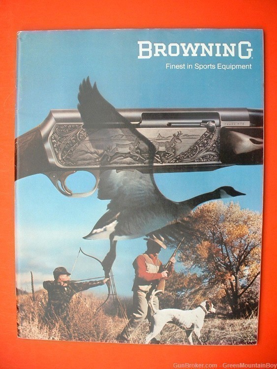 1972 OEM BROWNING Catalog, Price List, Flyers, Factory Letter - XLNT+-img-0