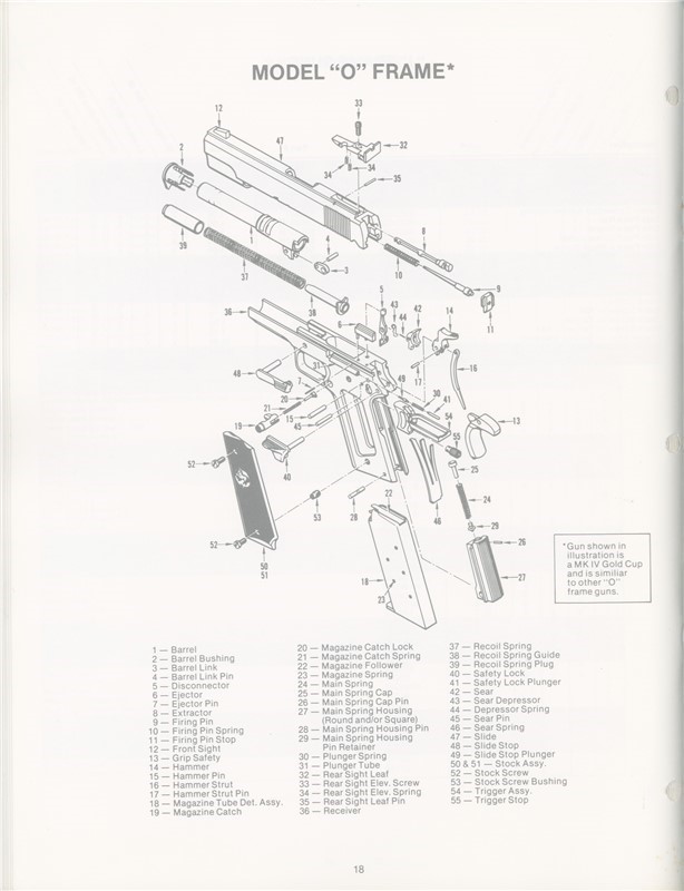 New Colt Magazine Catch Lock, Nickel O Frame-img-0