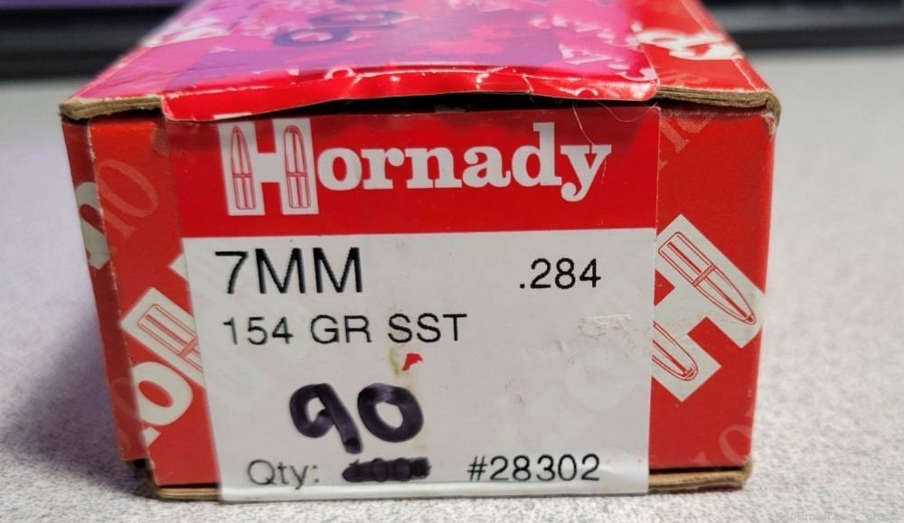 Hornady SST 7mm 154 grain #28302 90 pcs-img-0