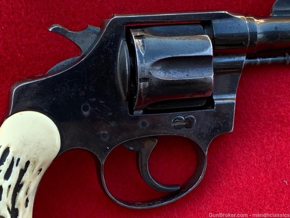 1922 vintage Colt Police Positive, 2" bbl, 38 Colt, blued, banker's special-img-2