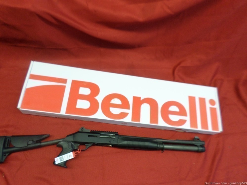 BENELLI M4 TACTICAL M4 POLICE LE 7+1 COLLAPSABLE STOCK 11715 NIGHT SIGHT -img-0