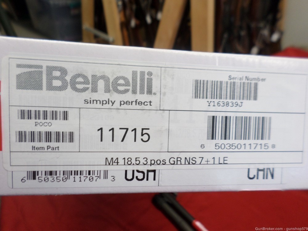 BENELLI M4 TACTICAL M4 POLICE LE 7+1 COLLAPSABLE STOCK 11715 NIGHT SIGHT -img-19