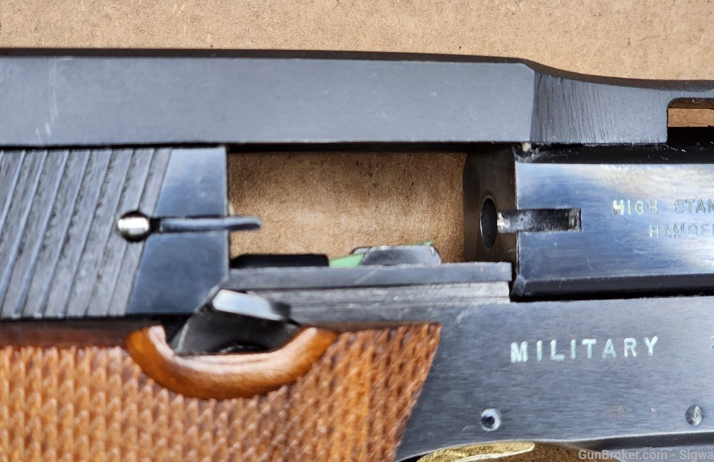 High Standard "The Victor" USCG 22LR pistol-img-18