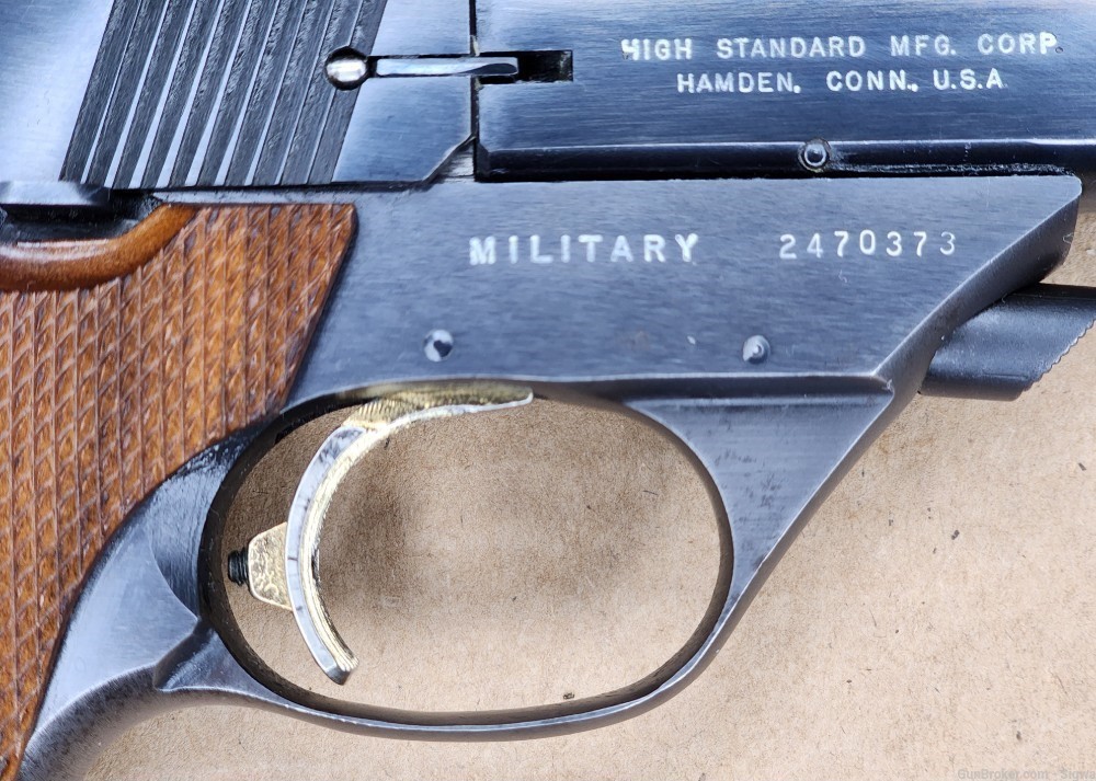 High Standard "The Victor" USCG 22LR pistol-img-4