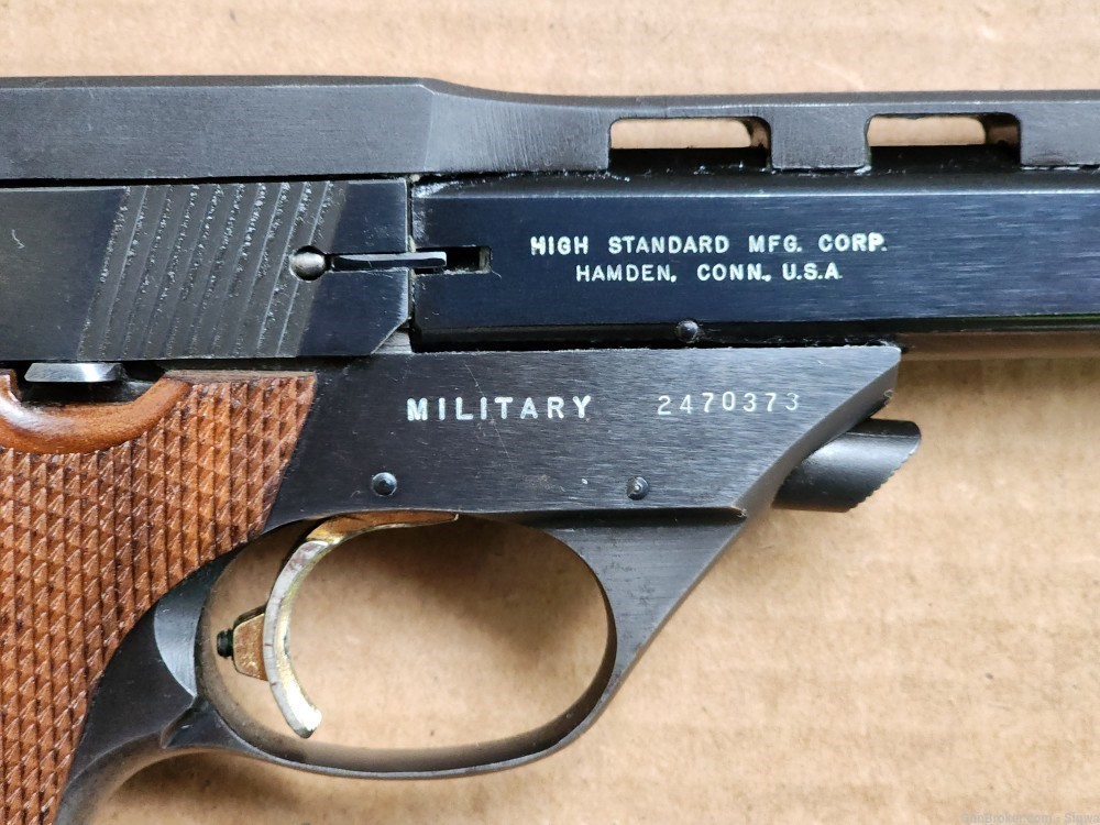 High Standard "The Victor" USCG 22LR pistol-img-2