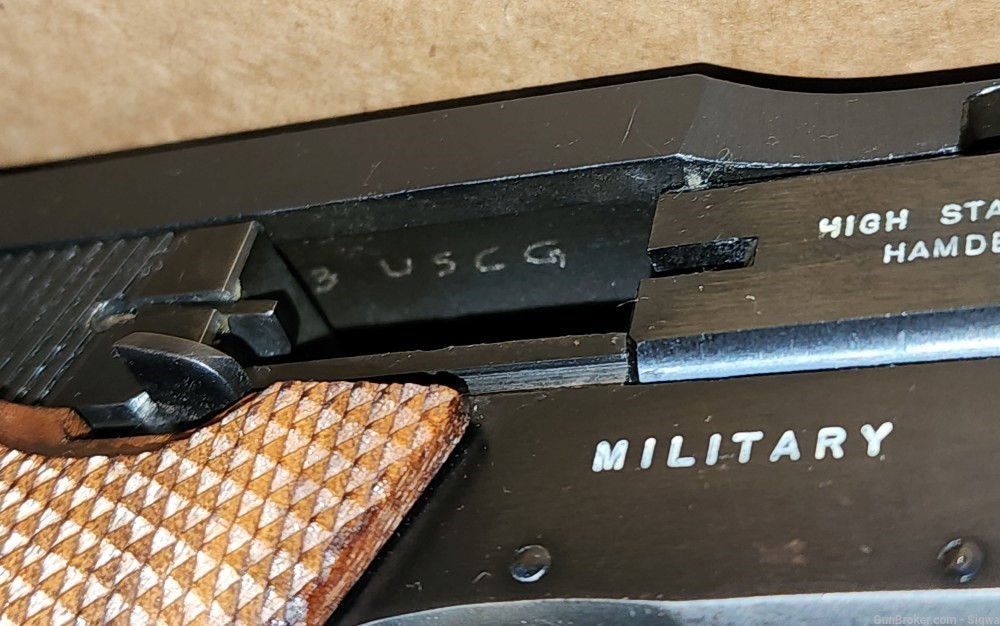 High Standard "The Victor" USCG 22LR pistol-img-8