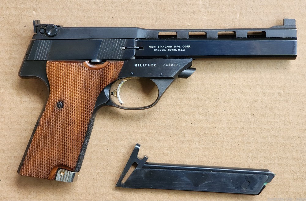 High Standard "The Victor" USCG 22LR pistol-img-1