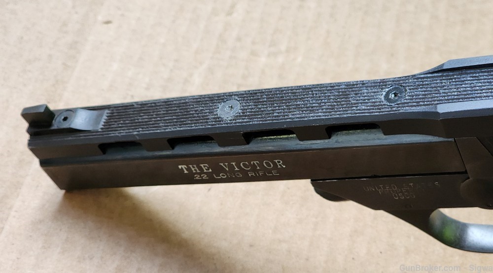 High Standard "The Victor" USCG 22LR pistol-img-15