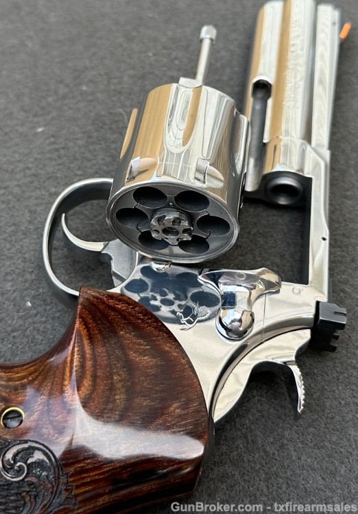 Early Colt King Cobra Custom Bright Stainless 4" .357 Magnum, 3rd-Yr, 1988-img-39