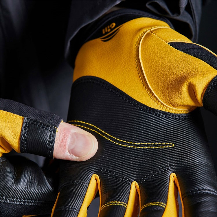 GILL Pro Gloves - Long Finger, Color: Black, Size: M (7453BM)-img-3
