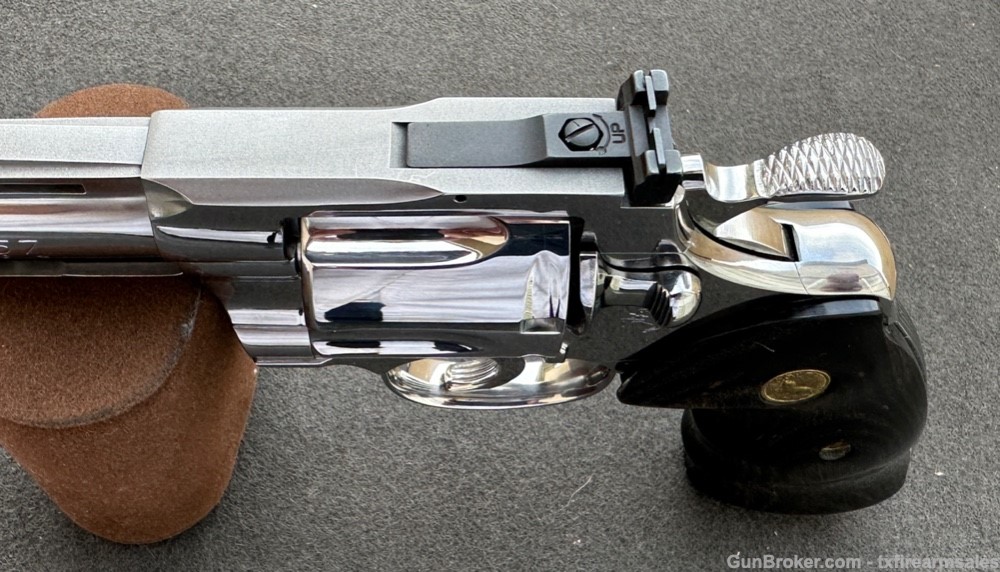 Colt Python Custom Bright Polished Stainless 4" .357 Magnum, 1983-img-24