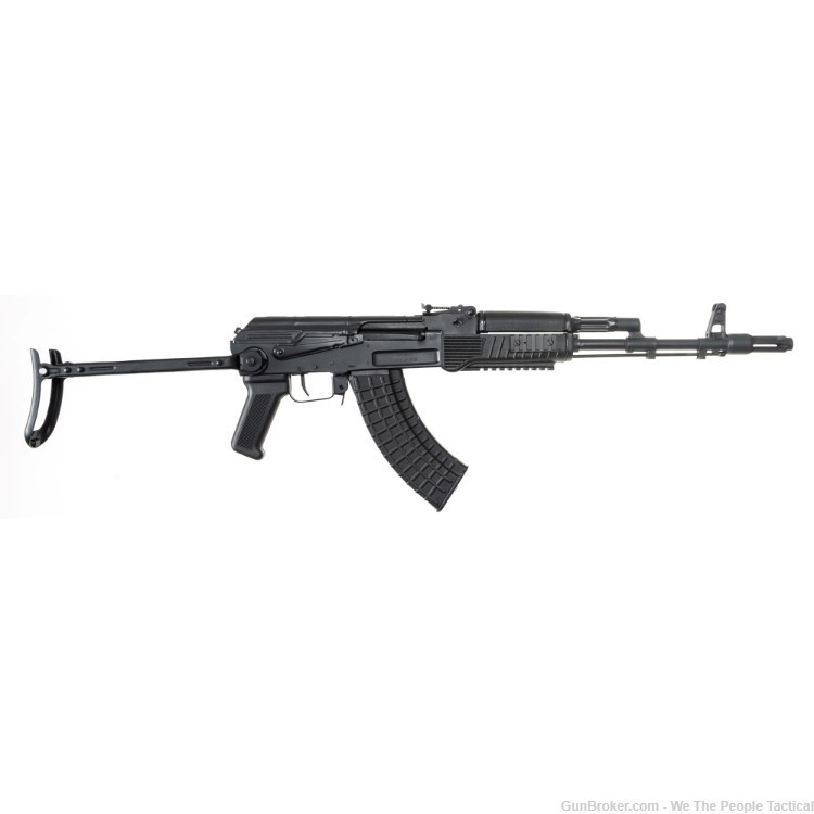 Arsenal SASM7 Semi Rifle AK 762X39 16.3" HFB Milled Cerakote Blk NEW-img-1