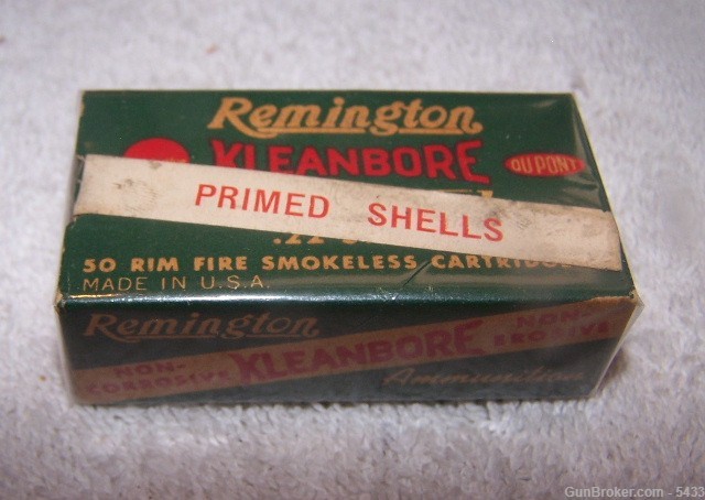 Remiongton Primed shells over label 22 Short Full-img-0