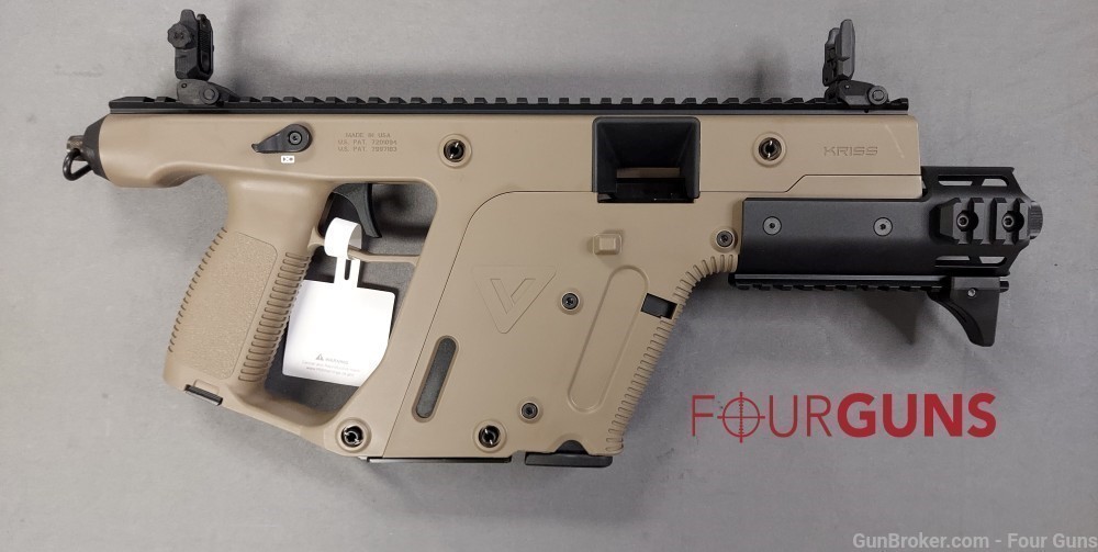 Kriss Vector SDP-E Enhanced G2 Semi Auto Pistol 10mm FDE KV10 *Lower Price*-img-0