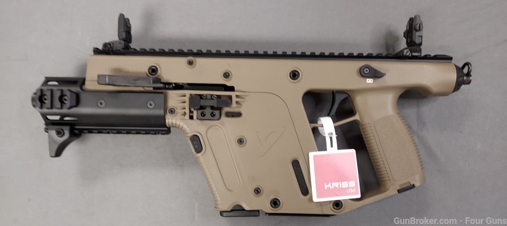 Kriss Vector SDP-E Enhanced G2 Semi Auto Pistol 10mm FDE KV10 *Lower Price*-img-1