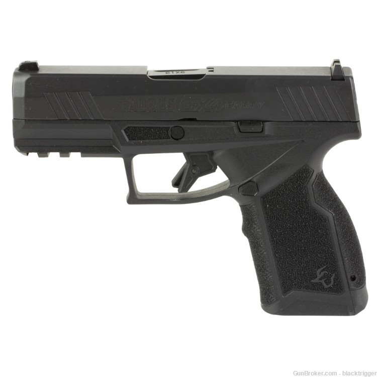 Taurus 1GX4CR941 GX4 Carry Compact Frame, 9mm Luger 15+1 3.70" Satin Black-img-1