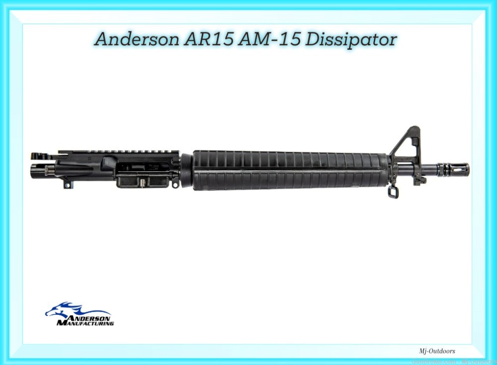  Anderson AR15 AM-15 Dissipator 16" Complete Upper Receiver-img-0