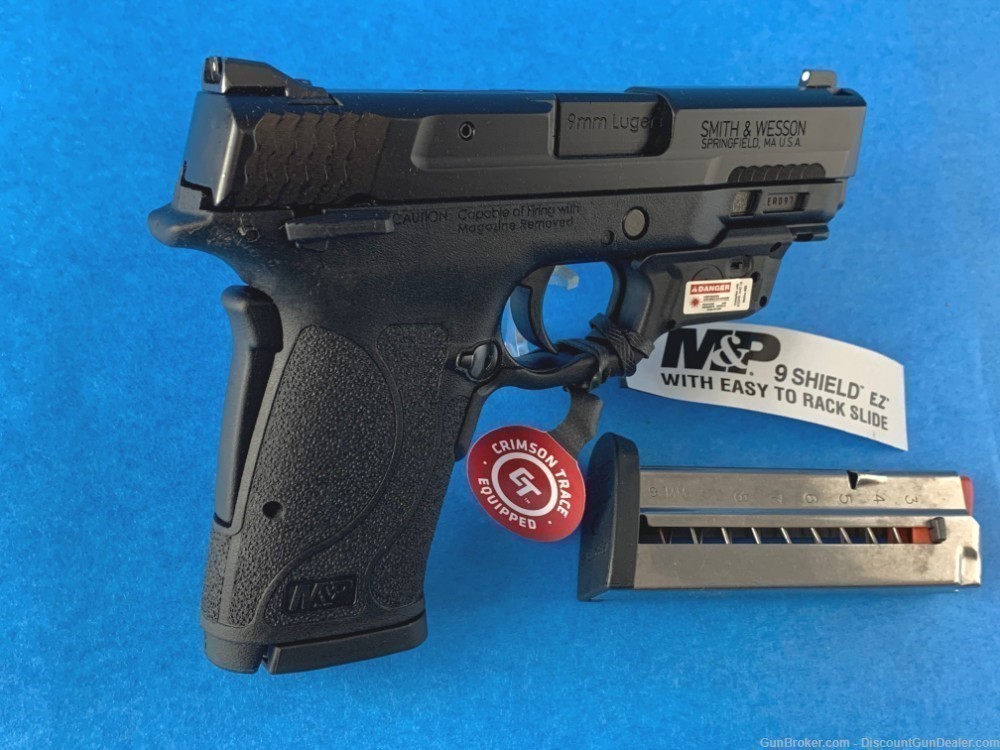 Smith & Wesson M&P9 Shield EZ 9mm 8 Rd Laser - NIB-img-1