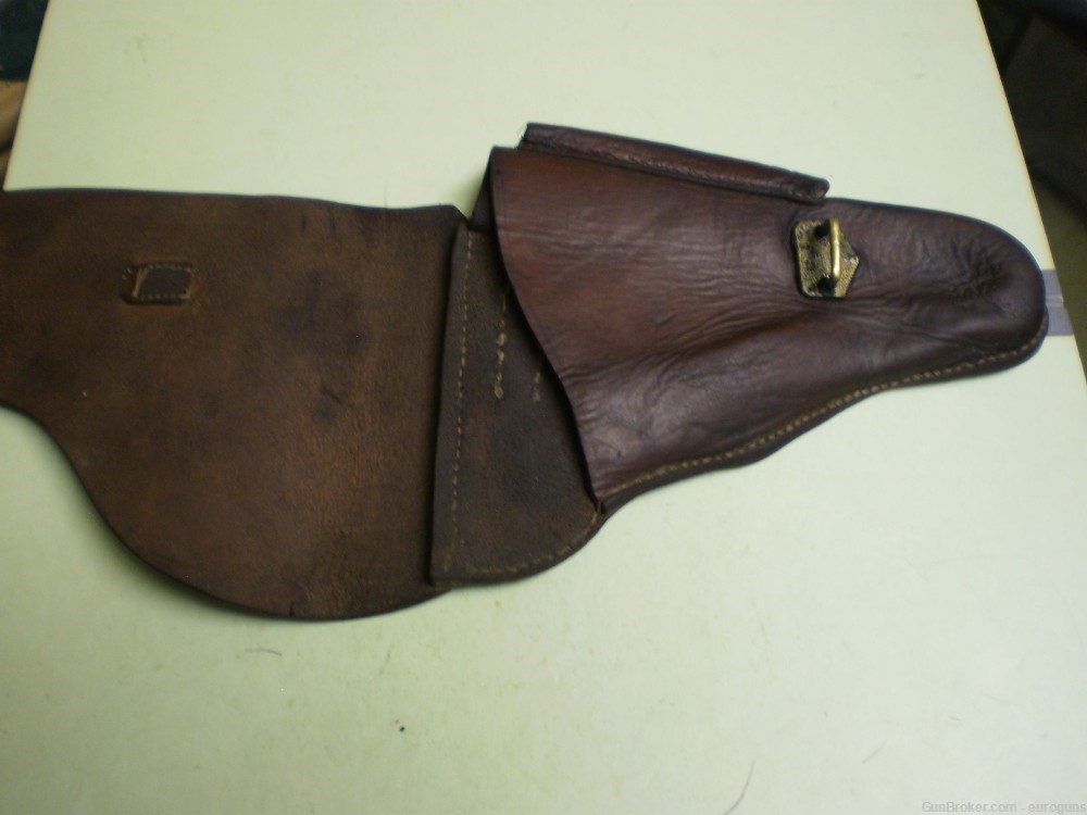 MILITARY WWII AUTO PISTOL HOLSTER, UNMARKED-img-2