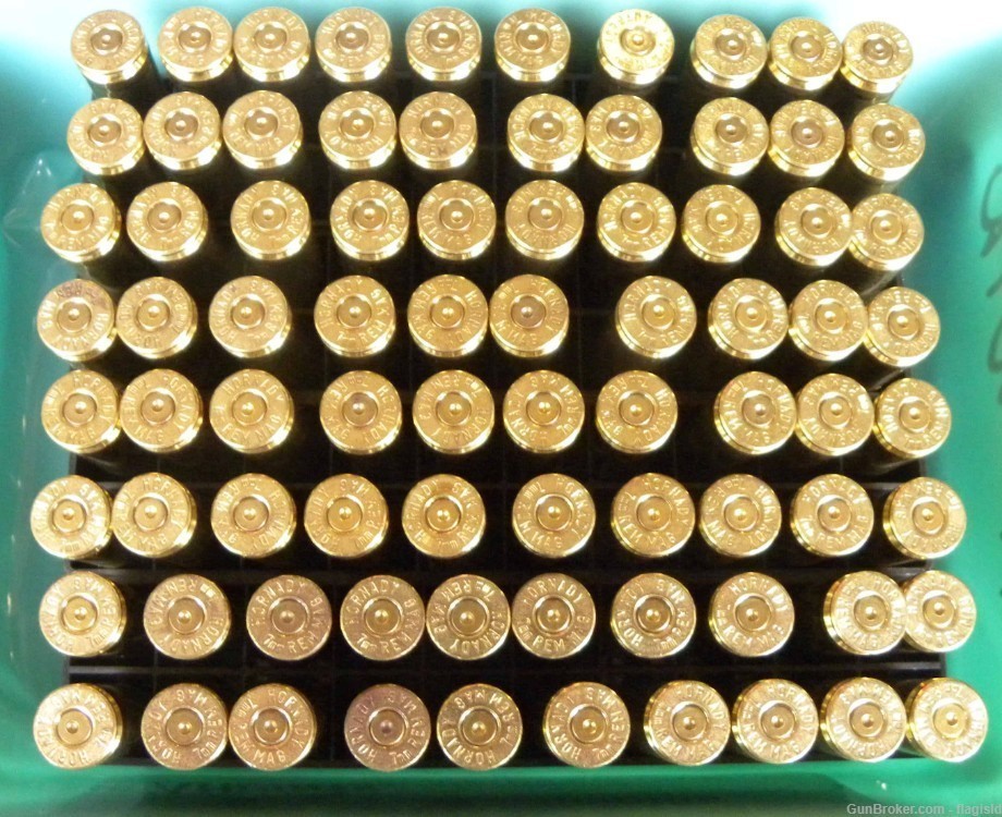 80 Rds Hornady 7MM Rem Mag Remington Magnum Brass Once-Fired + More-img-0