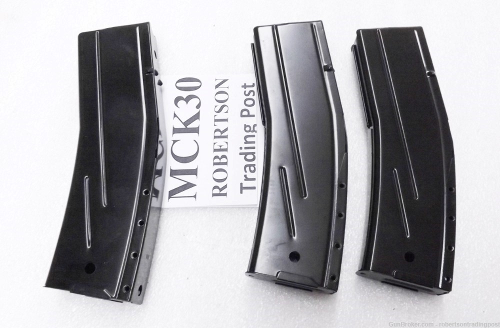 3 M1 .30 Carbine 30 round Magazines KCI Blued Steel M1C30 Quality Magazines-img-0