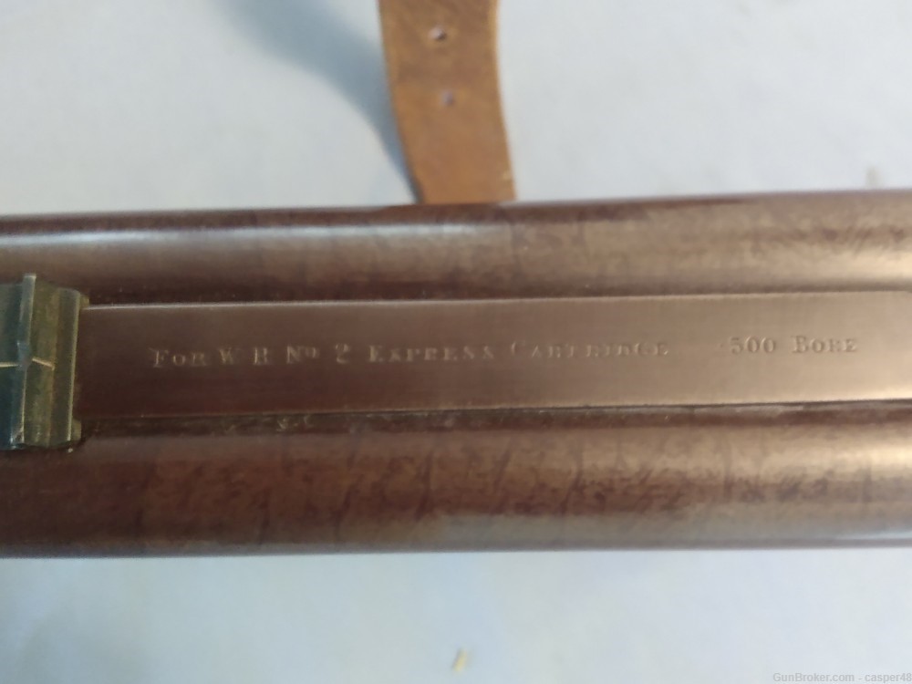 1880 Westley Richard 577-500 #2 BPE double rifle cased-img-19