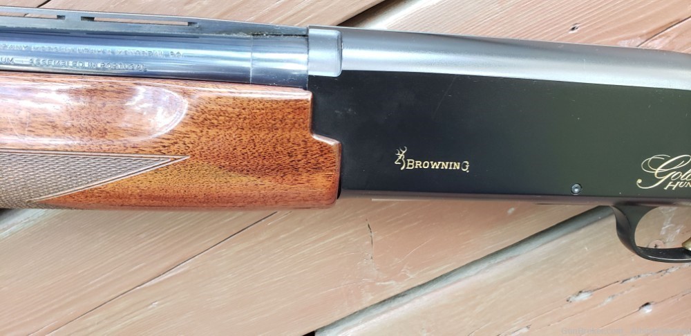Browning Gold Hunter Shotgun, 12G, 3" Shells, 28" VR, Invector Plus, 1996 -img-16