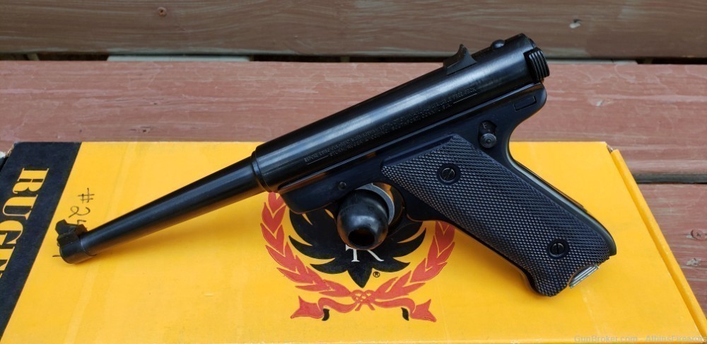 Ruger Standard Pistol, 22LR, 6" Barrel, Circa 1982 - Like New In Box-img-1