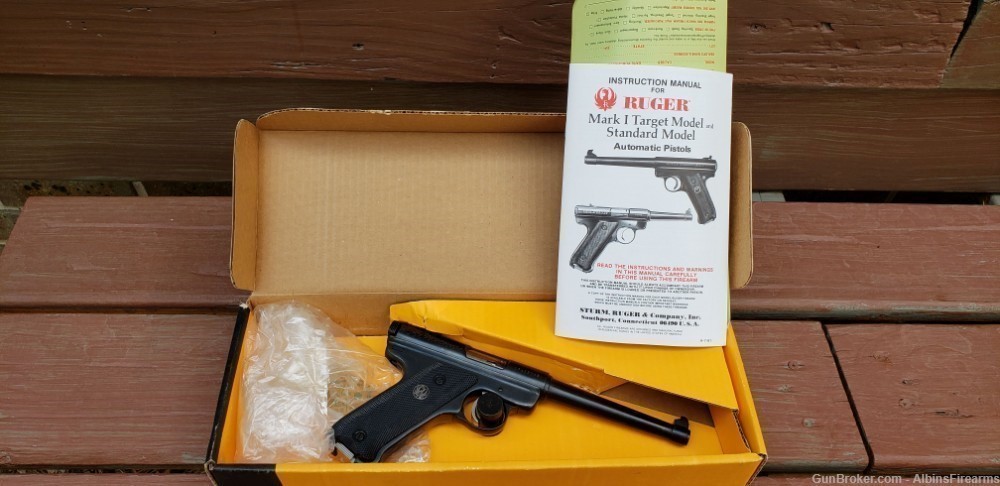 Ruger Standard Pistol, 22LR, 6" Barrel, Circa 1982 - Like New In Box-img-4