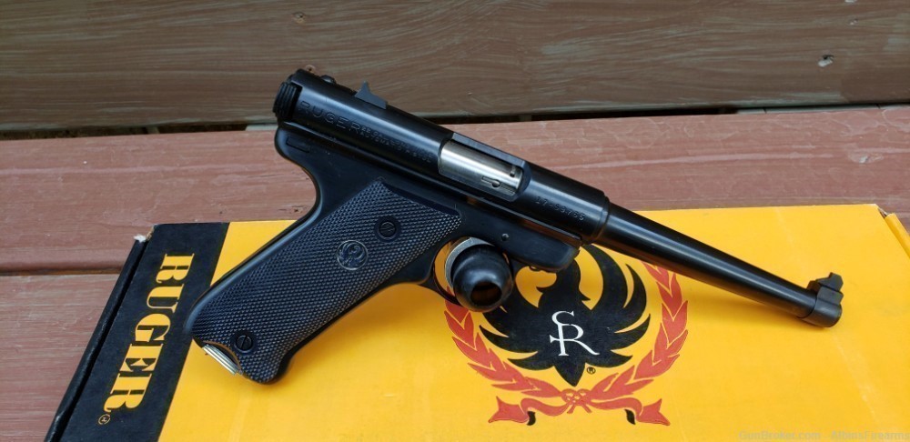 Ruger Standard Pistol, 22LR, 6" Barrel, Circa 1982 - Like New In Box-img-0