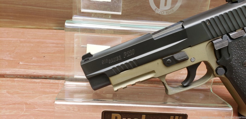 Sig Sauer P220 Two-Tone Pistol, 45 ACP, DA/SA, Night Sights-img-8