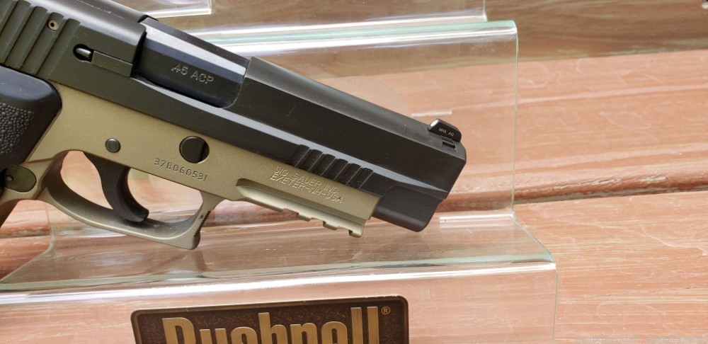 Sig Sauer P220 Two-Tone Pistol, 45 ACP, DA/SA, Night Sights-img-3