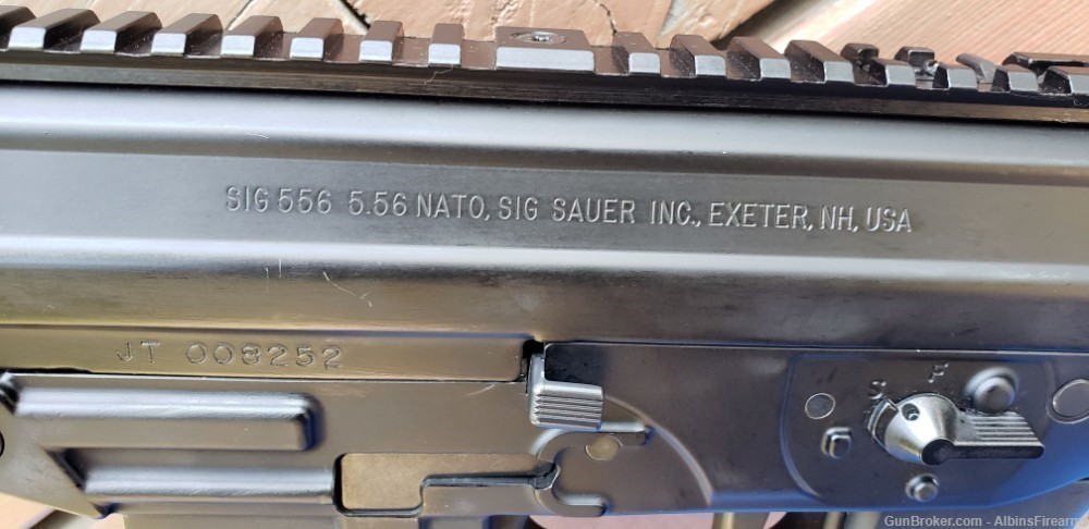 Sig Sauer SIG556 Classic Rifle, 5.56 NATO, 16" Barrel, Adj Stock, Hard Case-img-13