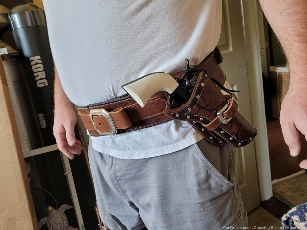 Build Your Own Custom Western Gun Belt Rig! READ DESCRIPTION. -img-12